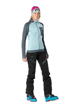 DYNAFIT | Chaqueta polar de mujer Radical Polartec® con capucha | hellblau